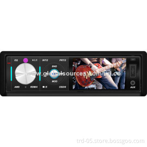 1 Din 3'' In-dash DVD Player Car Stereo Media Player FM Radio, Detachable Panel, USB/SD/AUX IN